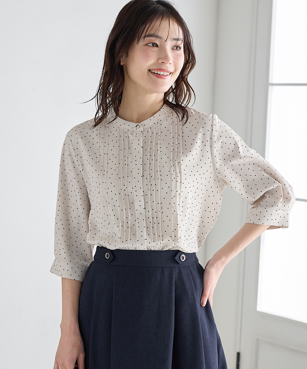 Honeys（ハニーズ） トップス 大きいサイズ オフィス きれいめ 再生