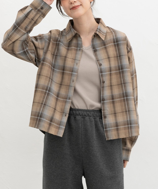Honeys（ハニーズ） トップス シャツ ブラウス 長袖 レギュラーカラー