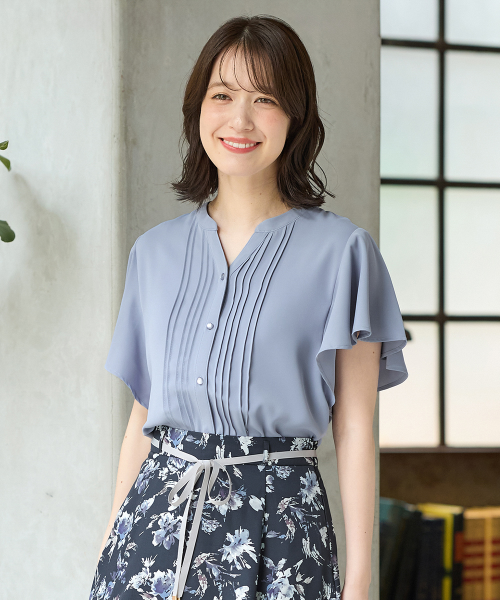 バスク　中古　レディース　トップス　ブラウス　ストライプ　前ボタン　美品 楽天市場】幾何学 トップス レディース 送料無料 シャツ