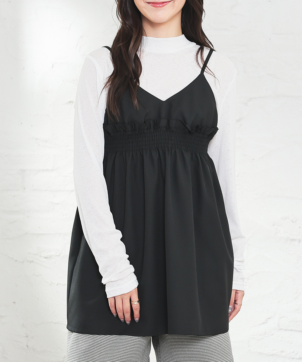 Honeys（ハニーズ） トップス ノースリーブ キャミソール 再生