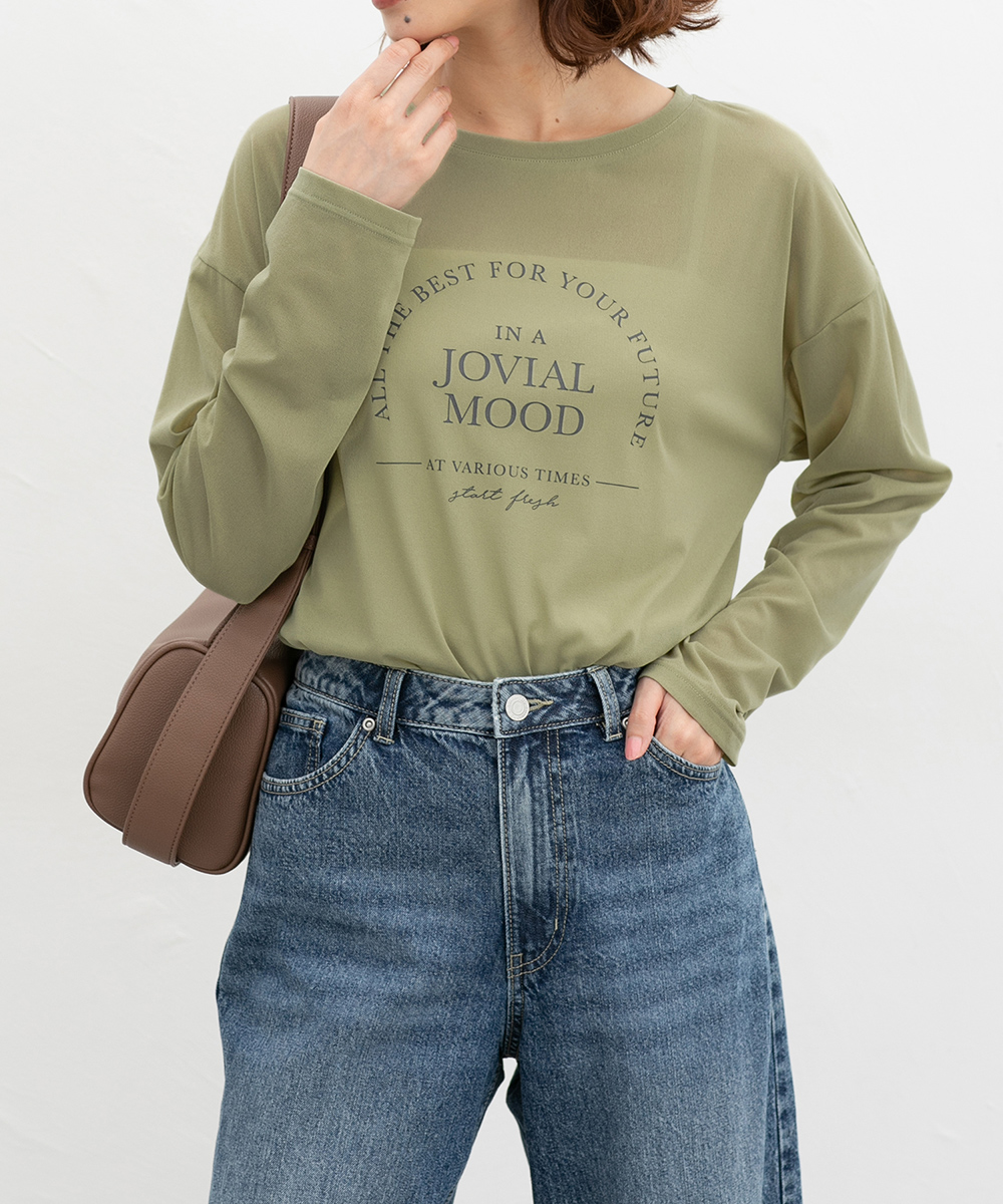 Honeys（ハニーズ） トップス Tシャツ ロンT 長袖Tシャツ カットソー