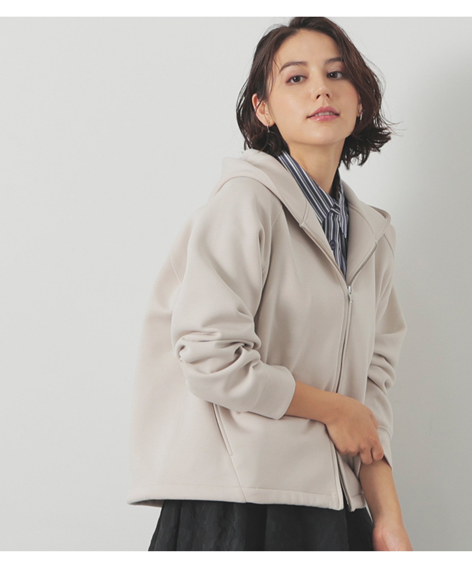 Honeys 20%OFF対象☆トップス スウェット 長袖 パーカー ジップ Honeys 20%OFF対象☆トップス スウェット 長袖 パーカー ジップ