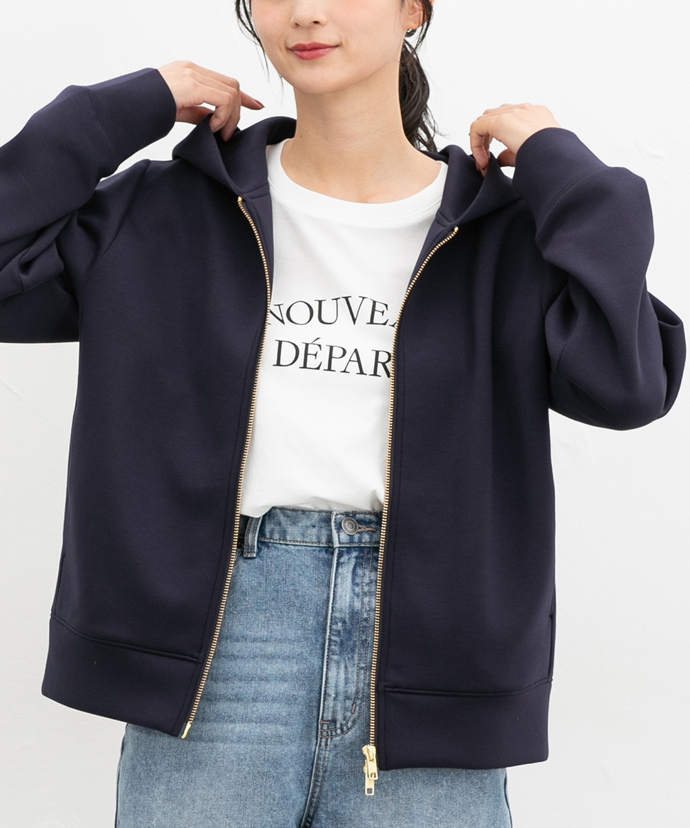 Honeys（ハニーズ） トップス パーカー スウェット 長袖 ジップ