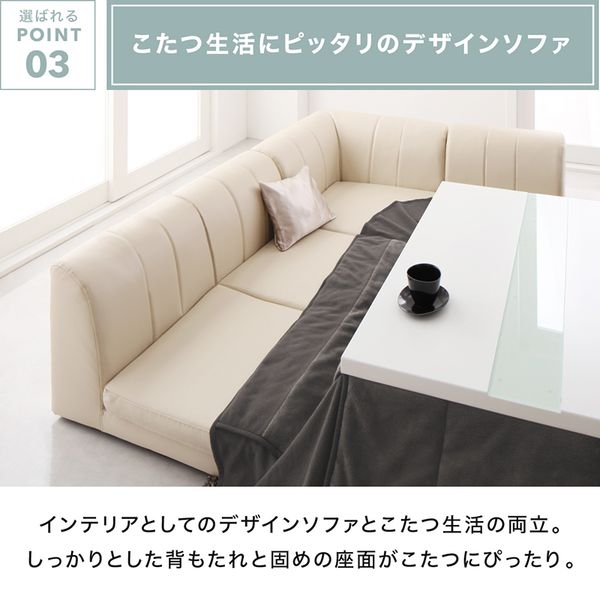 ローソファー コーナー フロアソファー／floor corner sofa 1P×3+