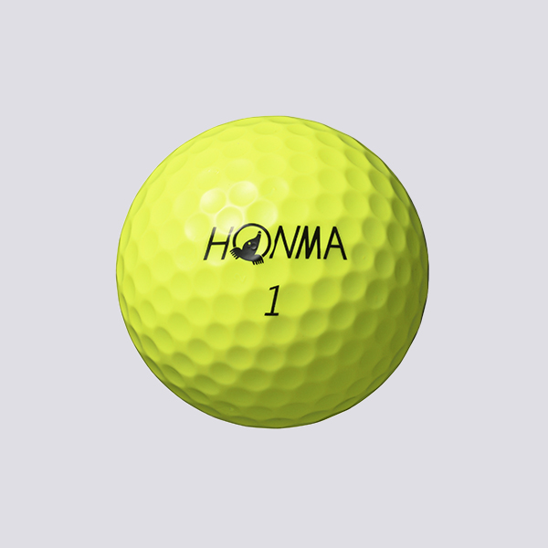 本間ゴルフ ボール TW-S 2024年モデル スリーブ単位 3球入り ホワイト イエロー HONM...