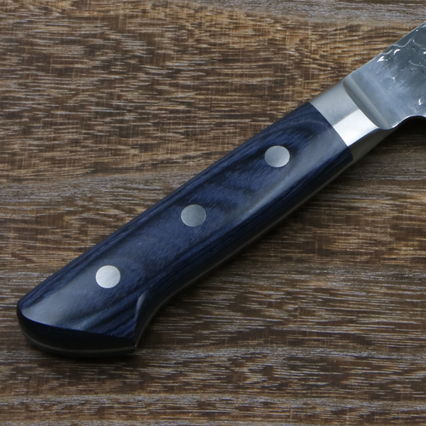 土佐 司 ダマスカス 切付 三徳 180mm 包丁 青紙 釣り キャンプ