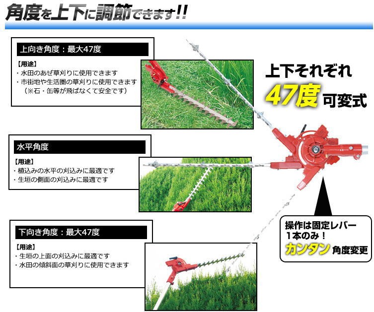 ニシガキ 刈払機 装着用バリカン 刈太郎 500 N-834 刃長500mm : 4964590830040 : ほんまもん ヤフーショップ - 通販  - Yahoo!ショッピング