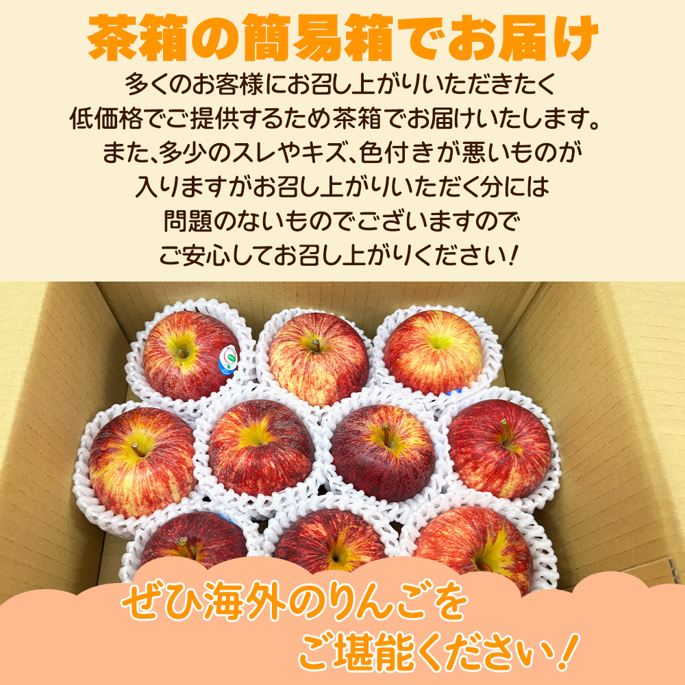 りんご出品！他の方はご遠慮ください。 りんご リンゴ 林檎 ニュージーランド産 ロイヤルガラ 10玉 約