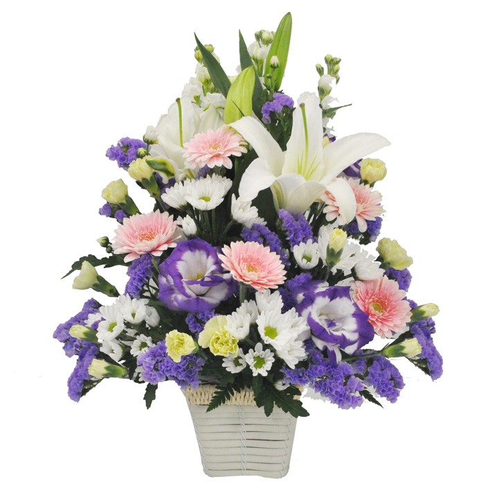 お供え お悔やみ 花 49日 お盆 初盆 法要 一周忌 四十九日 供花 生花