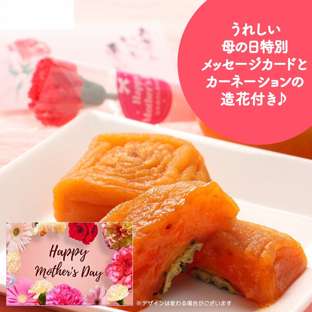母の日 2026 和歌山県産 長寿柿 50g 10個入 総量 500g 特別 メッセージ