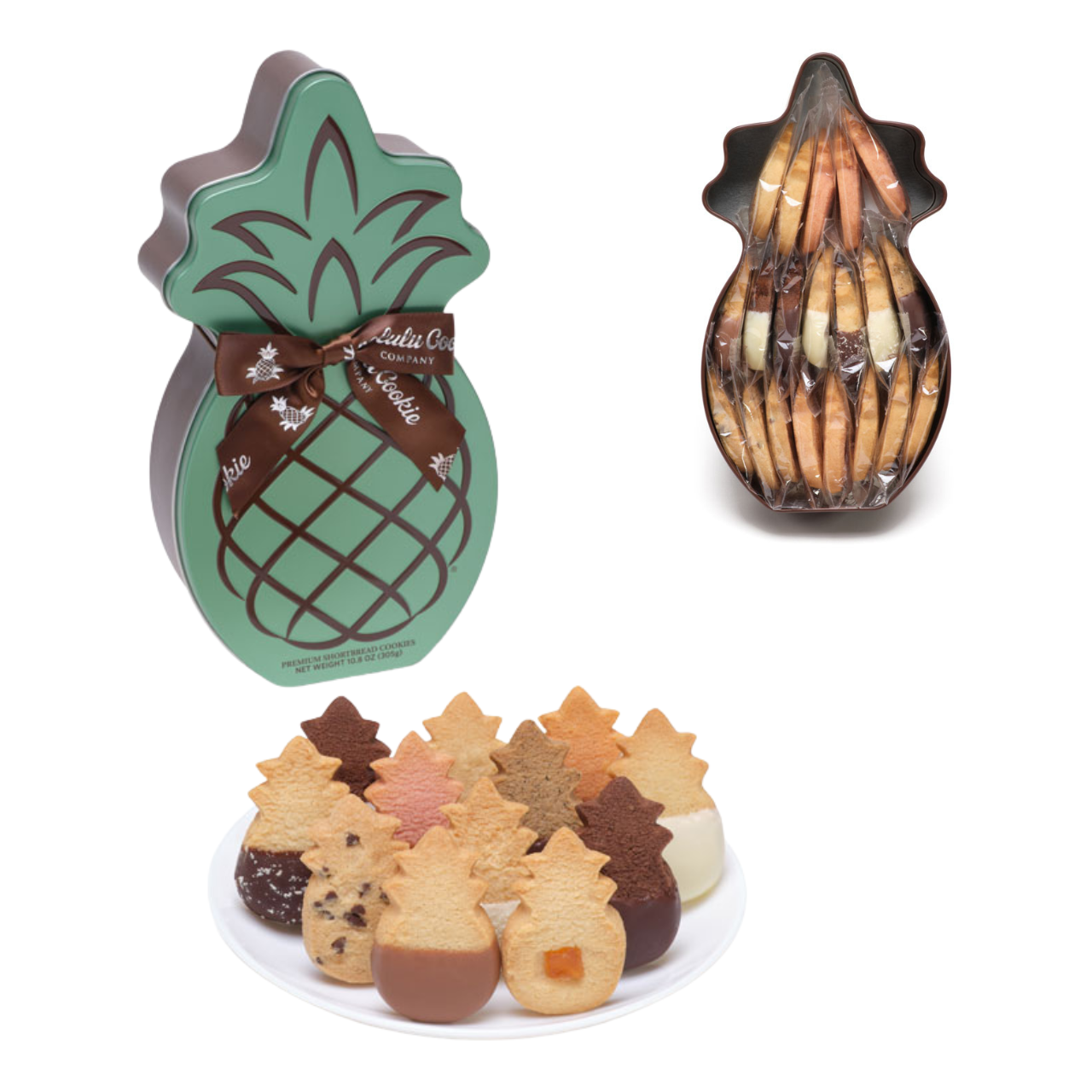 Honolulu Cookie Company 【公式】パイナップル・ギフト缶(L