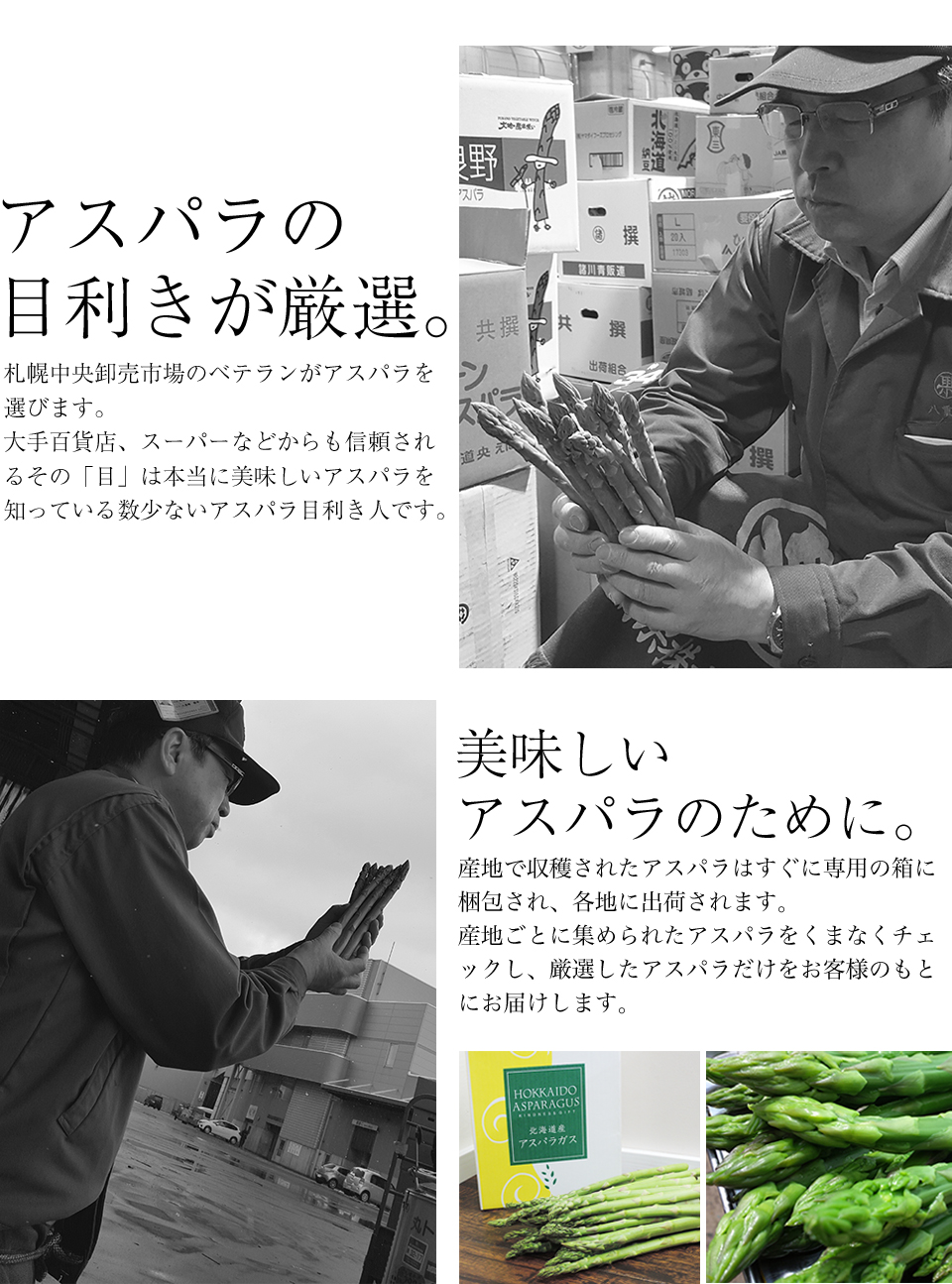 北海道アスパラ