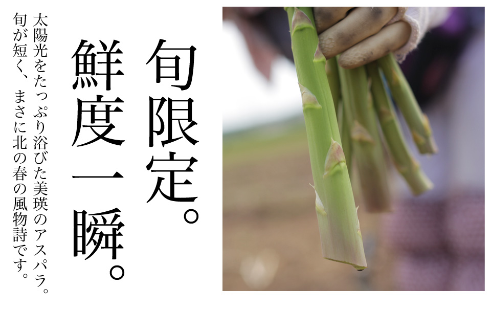 美瑛選果 アスパラ