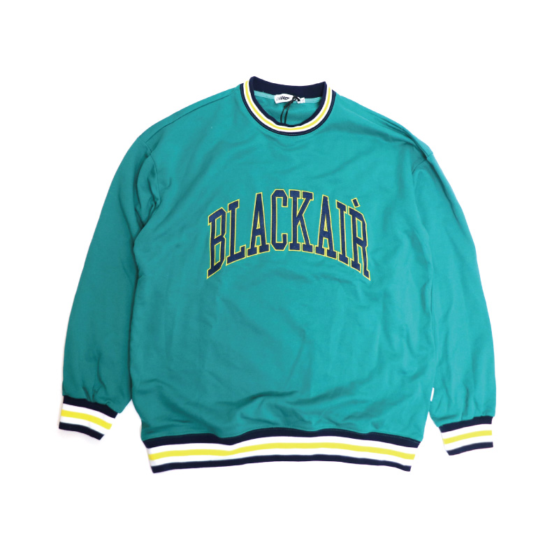 BLACKAIR ブラックエアー カレッジ フォント ビッグシルエット 