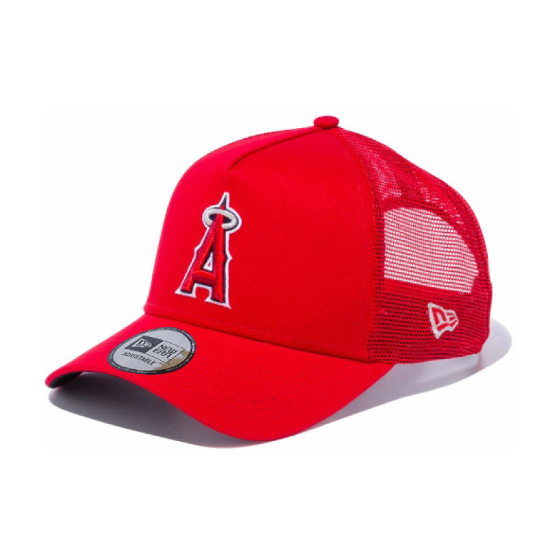 ニューエラ メッシュキャップ NY LA ヤンキース エンゼルス NEW ERA A-FRAME ニューエラー 帽子 メンズ レディース MLB応援 ファングッズ｜hoodluck｜08