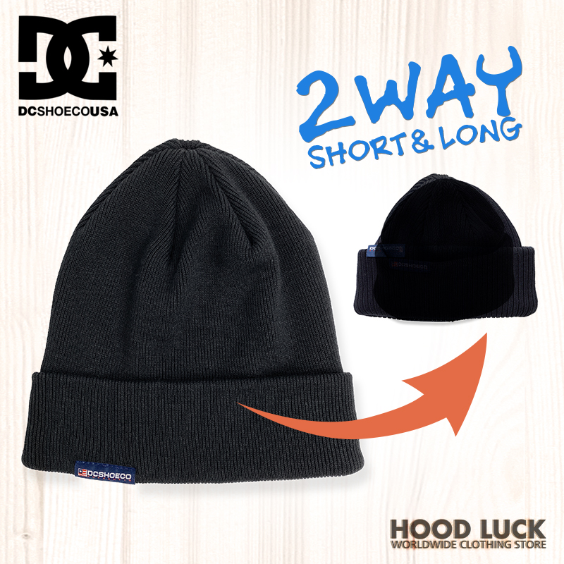 DC ニット帽 春 夏 ディーシー DCSHOES 23 2WAY WATCH BEANIE CL