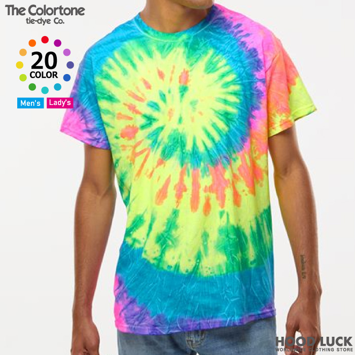 タイダイ Tシャツ COLORTONE メンズ レディー キッズサイズ 無地