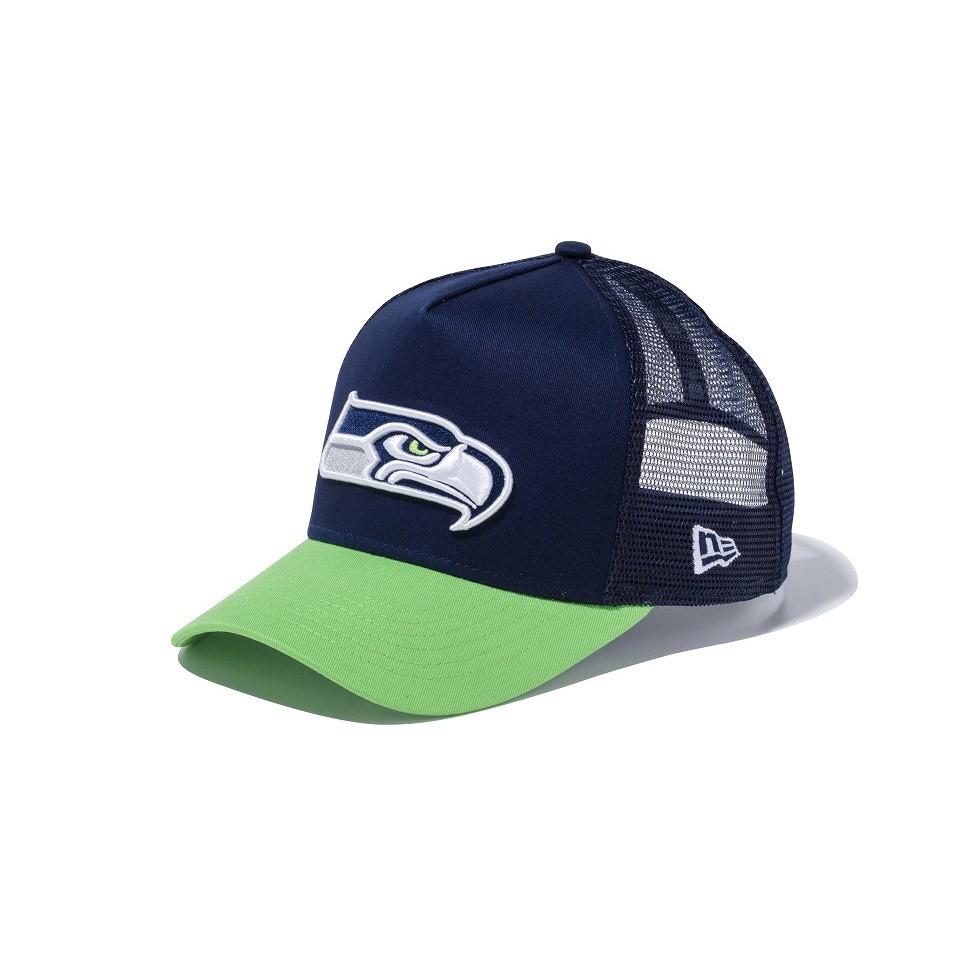 ニューエラ メッシュキャップ 9FORTY NFL NEWERA アメリカンフットボール チームキャップ アメフト フリーサイズ MESHCAP チームロゴ メンズ レディース A-Frame｜hoodluck｜10