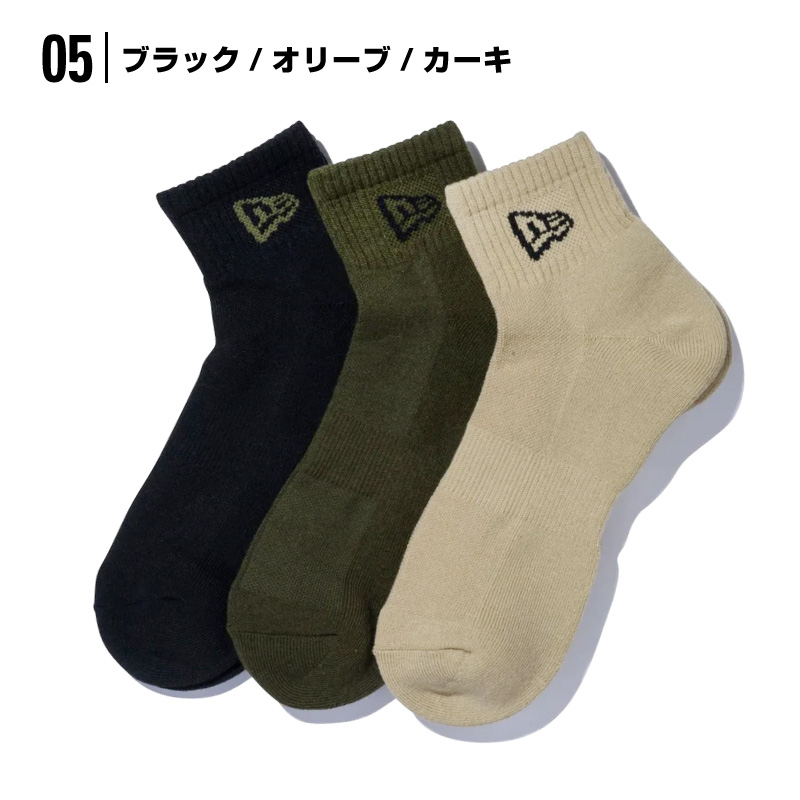 ニューエラ 靴下 ソックス newera socks 靴した 3枚セット アンクルソックス アンクル ankle ワンポイント シンプル くるぶし スポーツ メンズ レディース｜hoodluck｜07