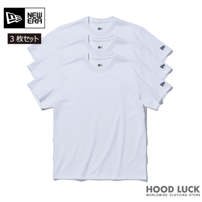 ニューエラ Tシャツ 無地 3枚セット NEW ERA ニューエラー Tシャツ 3PACK TEE SHIRT NEWERA メンズ レディース｜hoodluck｜04