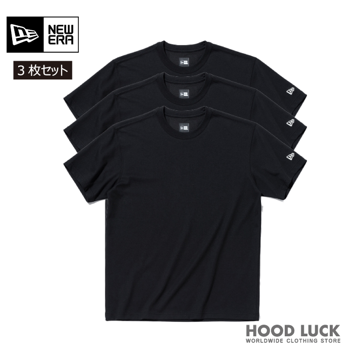 ニューエラ Tシャツ 無地 3枚セット NEW ERA ニューエラー Tシャツ 3PACK TEE SHIRT NEWERA メンズ レディース｜hoodluck｜05