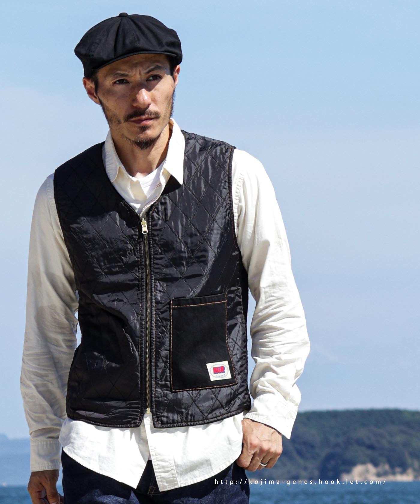 児島ジーンズ 公式通販 エアロゲル リバーシブルベスト KGR by Kojima