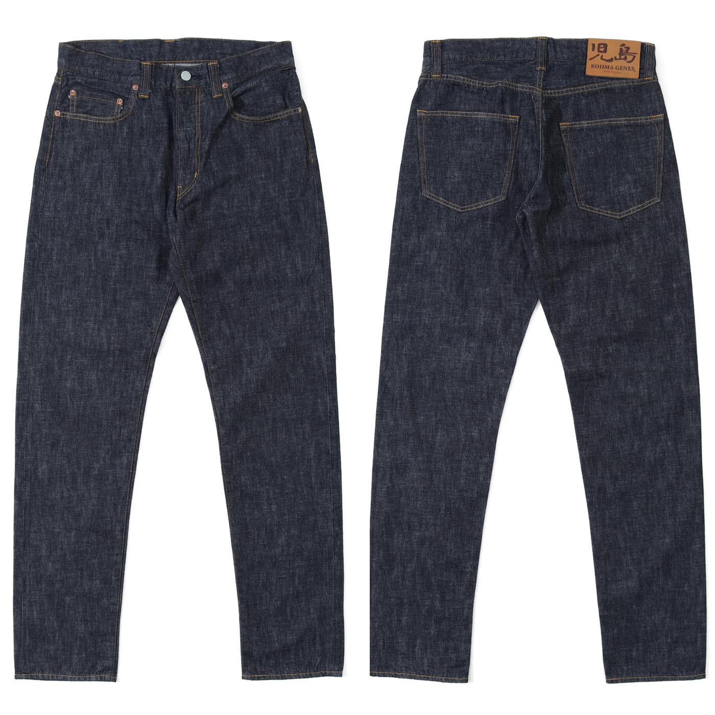 児島ジーンズ 公式通販 10oz ジンバブエ セルビッチ スリム デニム RNB-100S | 児島ジーンズ | 01