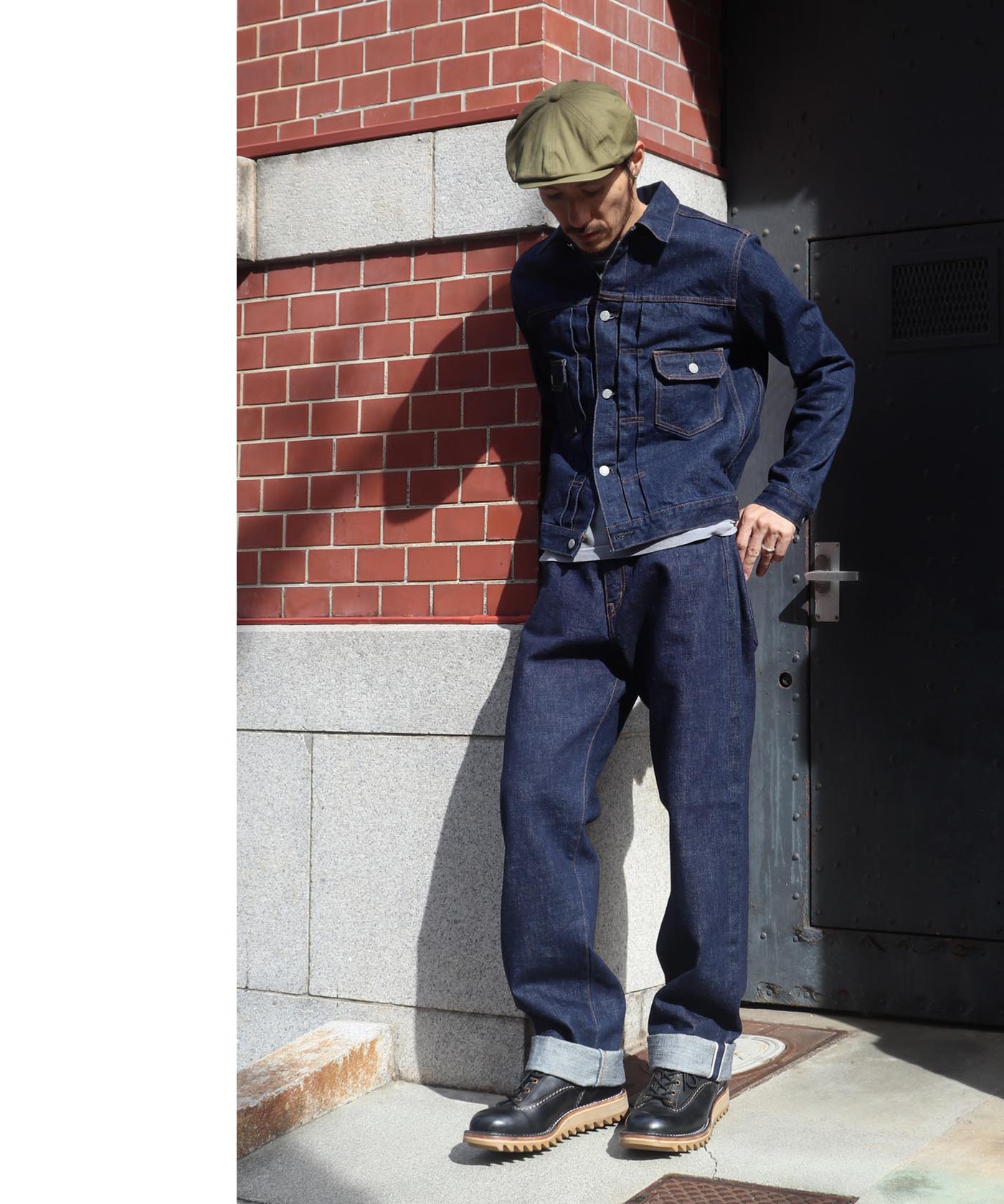 児島ジーンズ 公式通販 15oz セルビッチ ワイドデニム 赤耳 児島ジーンズ 公式通販 15oz セルビッチ ワイドデニム 赤耳