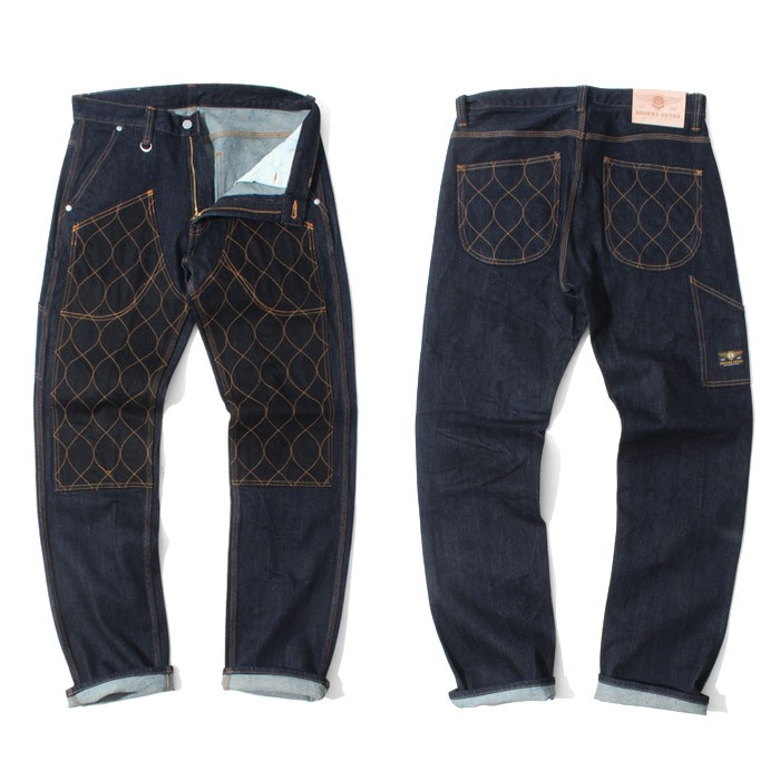 13oz ケブラー ダブルニーシェル デニム 児島ジーンズ KOJIMA GENES デニム ケブラー バイク : rnb1236 :  HOOK.LET - 通販 - Yahoo!ショッピング