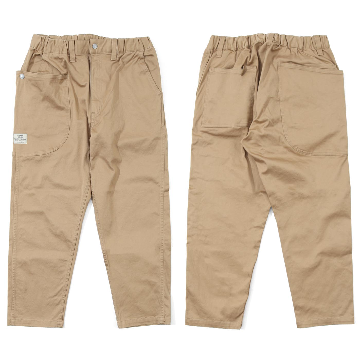 ミトン クロップドパンツ 【 児島ジーンズ 】 ボトムス アウトドア キャンプ ソロキャン バイク ツーリング カーキ ベージュ 男性 女性【 RNB1325 】 | 児島ジーンズ | 01