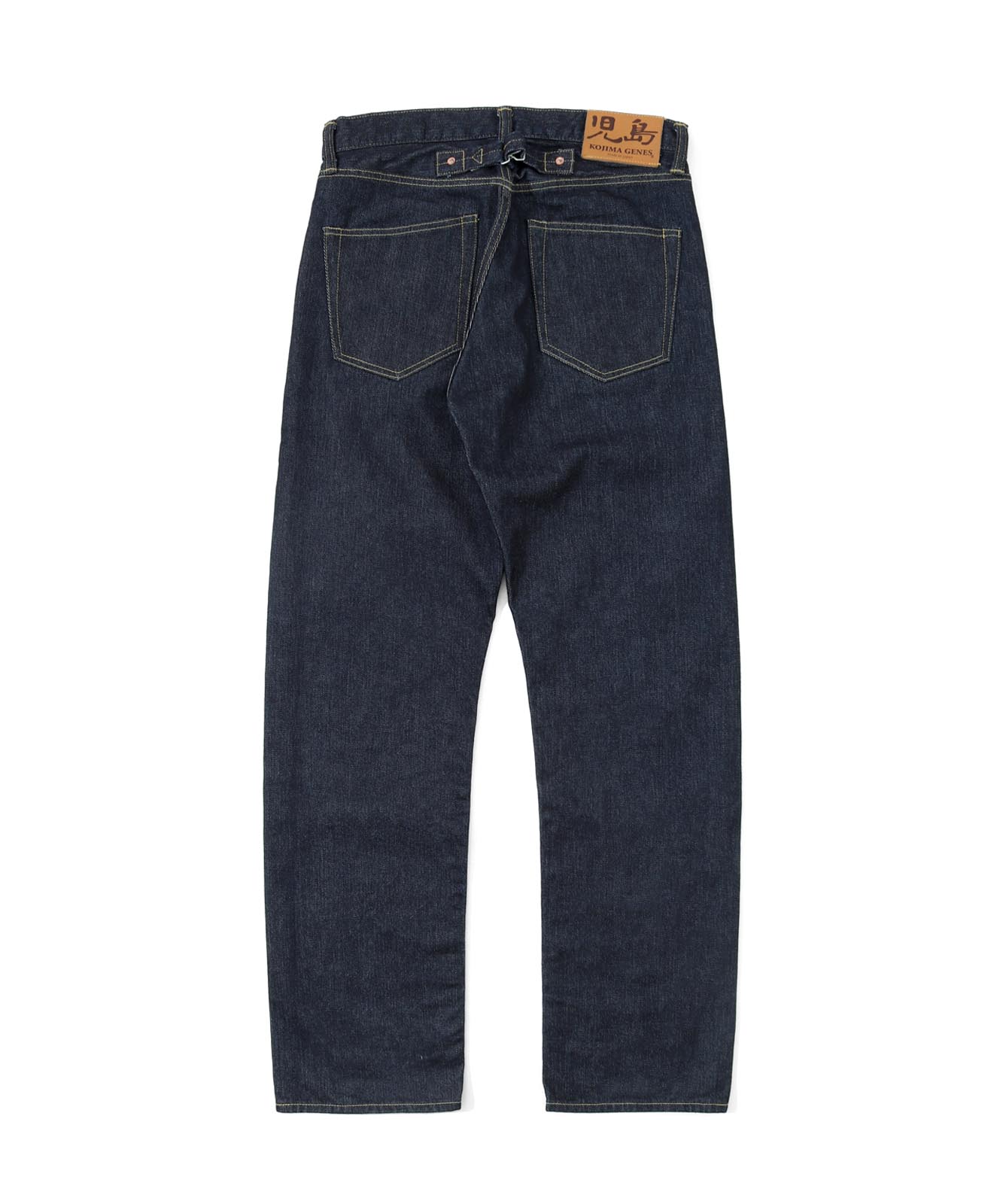 児島ジーンズ 公式通販 17oz 左綾 セルビッチ カウボーイ ストレート