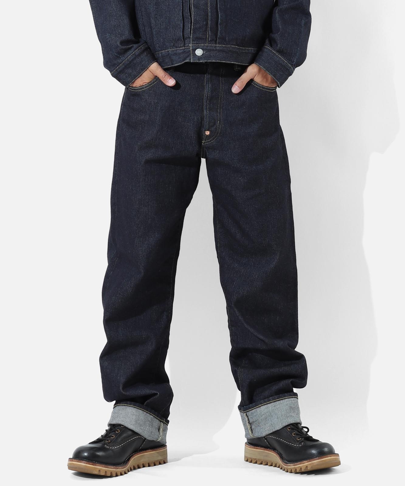 児島ジーンズ 公式通販 17oz 左綾 セルビッチ カウボーイ ストレート 児島ジーンズ 公式通販 17oz 左綾 セルビッチ カウボーイ ストレート