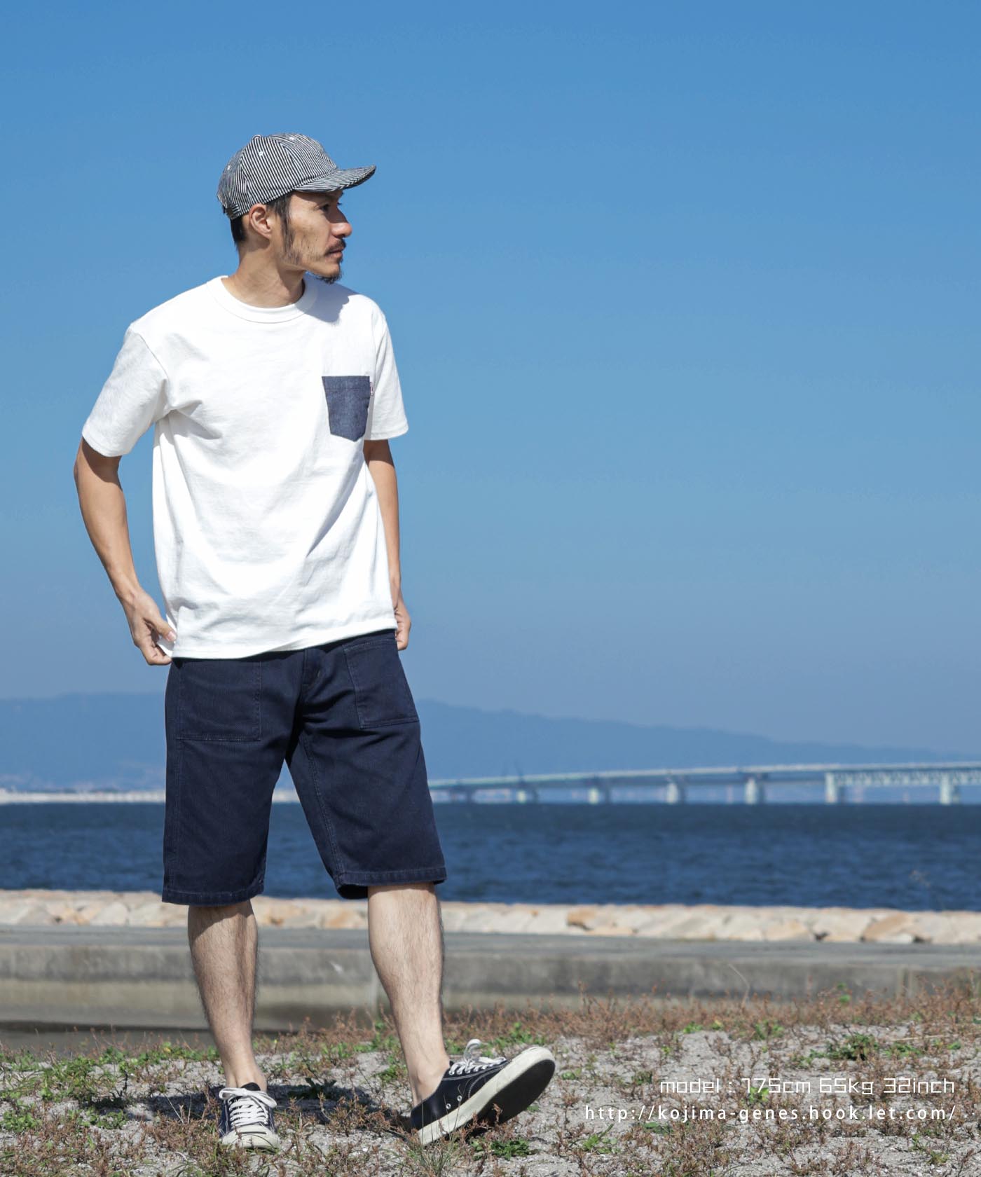 児島ジーンズ 公式通販 刺し子 ベイカーショーツ kojimagenes : 児島 児島ジーンズ 公式通販 刺し子 ベイカーショーツ kojimagenes : 児島