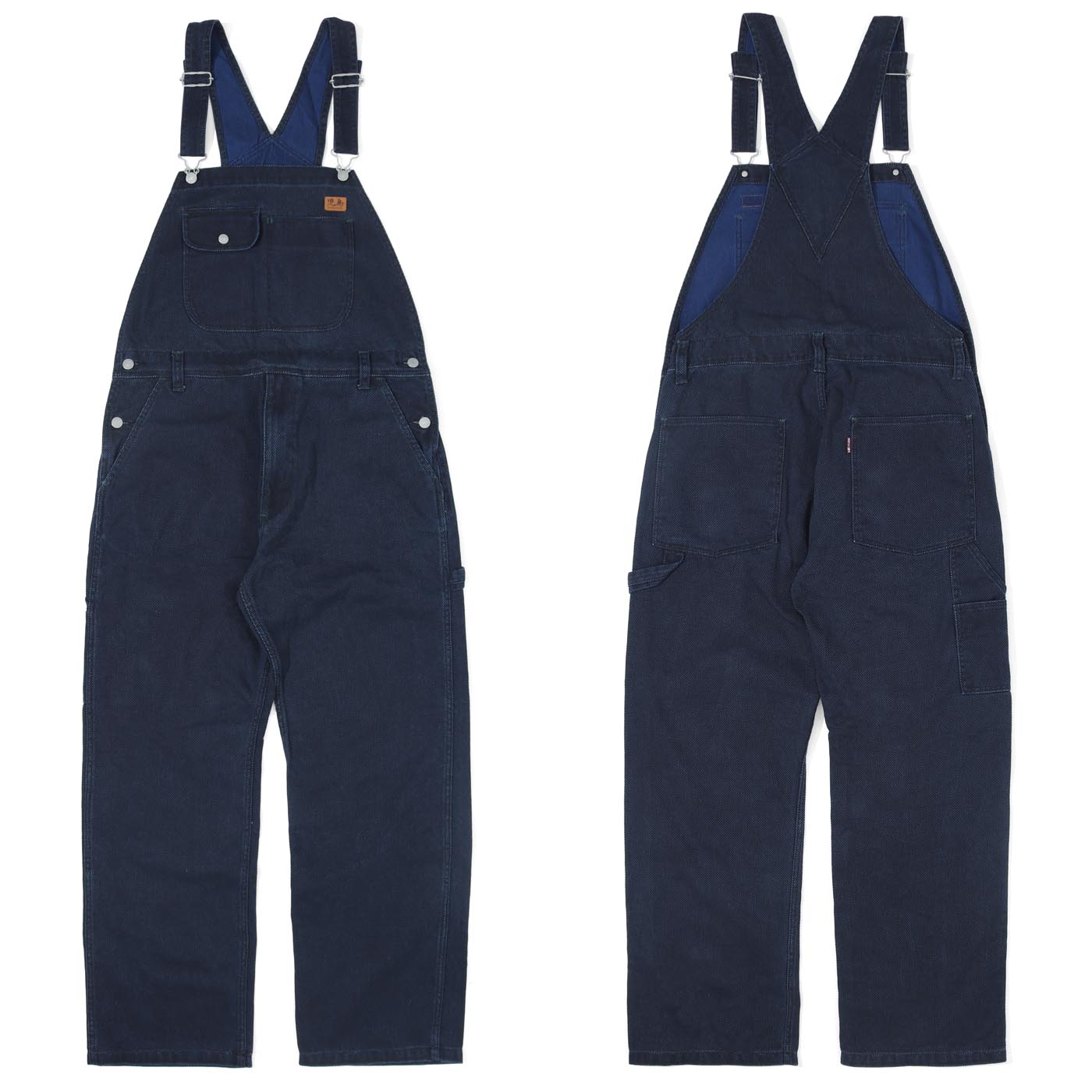 児島ジーンズ 公式通販 刺し子 オーバーオール kojimagenes RNB-1405 | 児島ジーンズ | 01