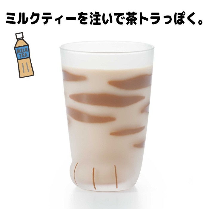 coconeco ここねこ　石塚硝子 アデリアグラス　 親猫　容量３００ｍｌ　種類：ミケ・トラ・ブチ　※各種別売 　 | ADERIA | 02