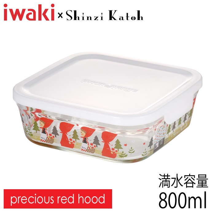 イワキ (iwaki)　パック＆レンジ　システムセット　カトウシンジ パック＆レンジ iwaki イワキ シンジ・カトウ Shinzi Katoh 耐熱ガラス