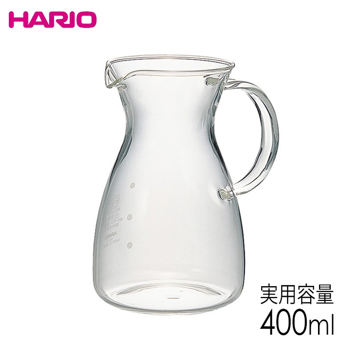 デカンタ　ハリオ　白鳥 HARIO（ハリオ） 耐熱コーヒーデカンタ 実用容量400ml : キッチン
