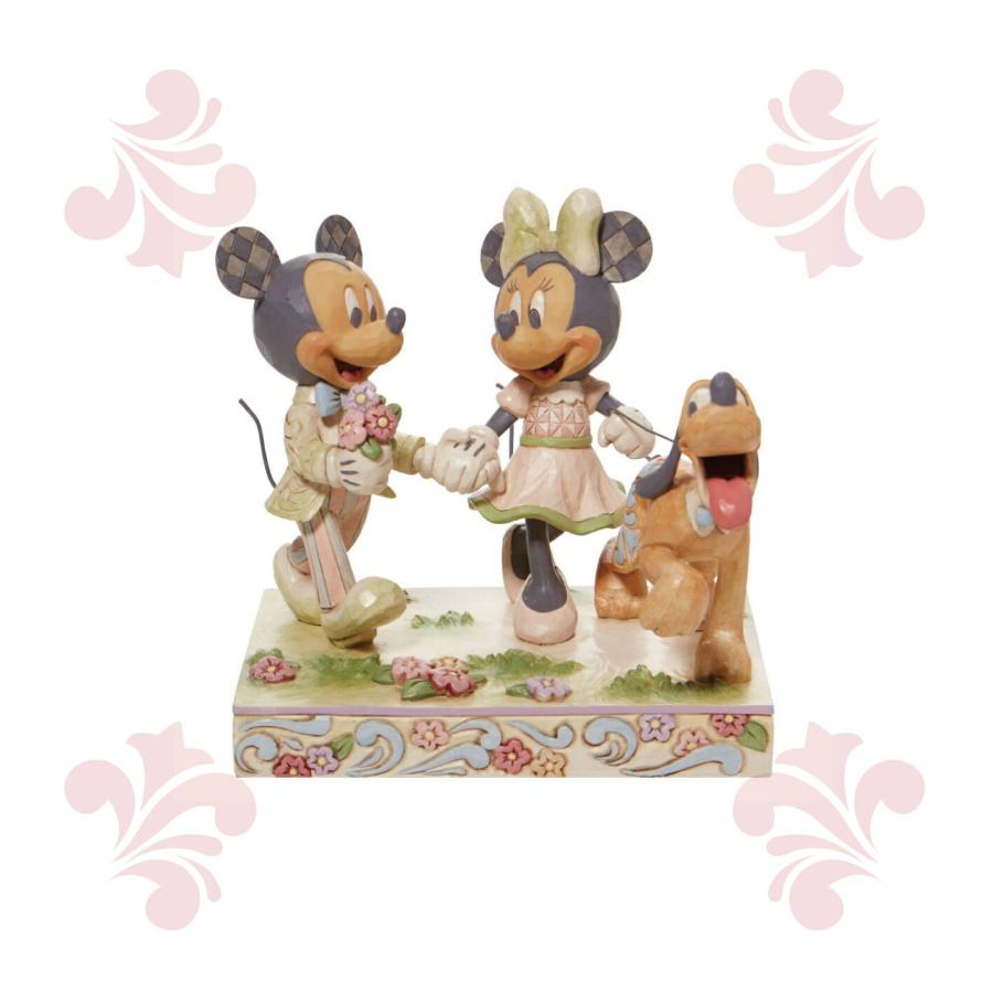 Disney（ディズニー） ミッキーマウス グッズ ミニーマウス 置物