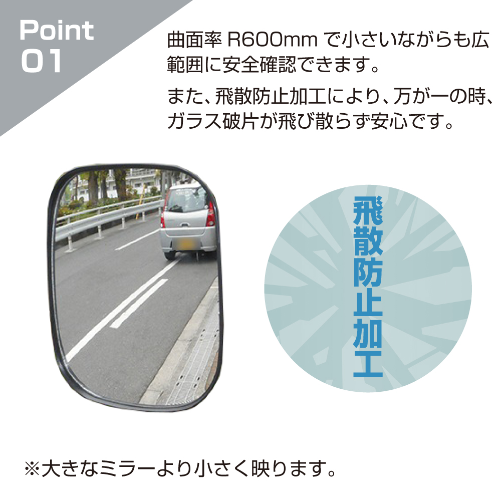防犯③ カーブミラー 駐車 いたずら Komy - メルカリ