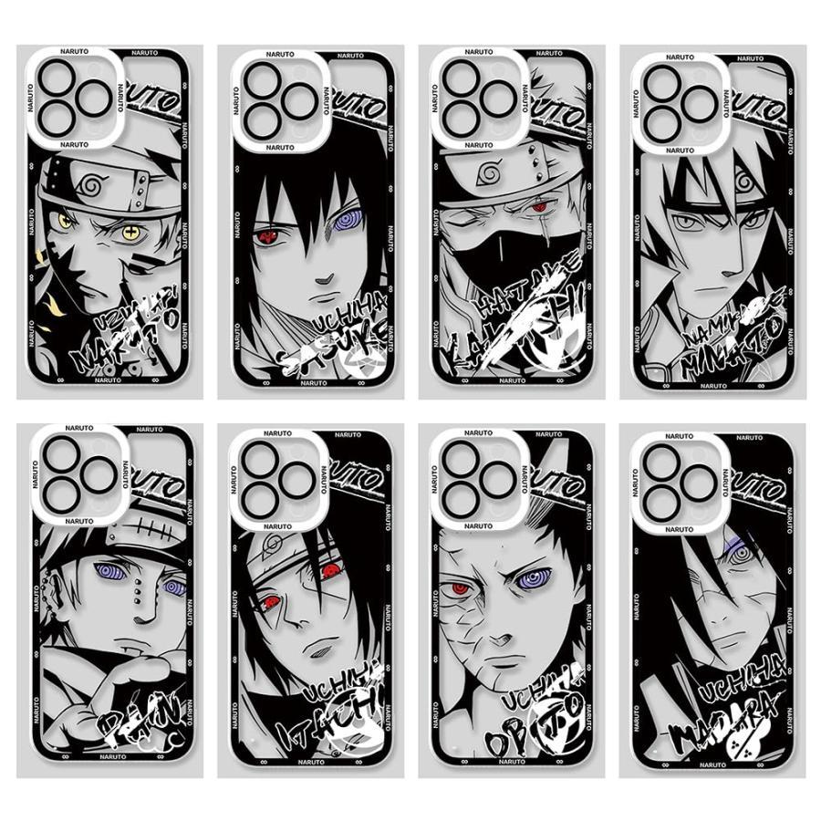スマホケース うずまきナルト うちはサスケ はたけカカシ うちはイタチ