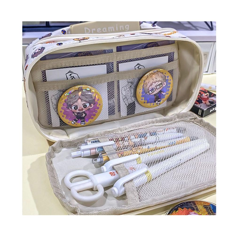 ハイキュー 及川徹 ペンポーチ Amazon.co.jp: ハイキュー 及川徹 ペンケース メッシュ