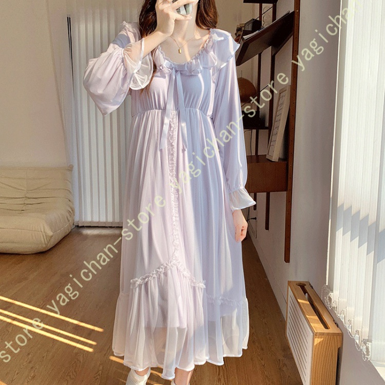 ネグリジェ ルームワンピース セクシー ランジェリー ナイトウェア