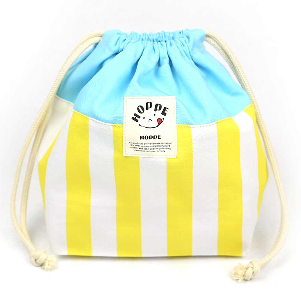 巾着 M HOPPE ホッペ 日本製 手作り 入園 入学 準備 入園入学グッズ