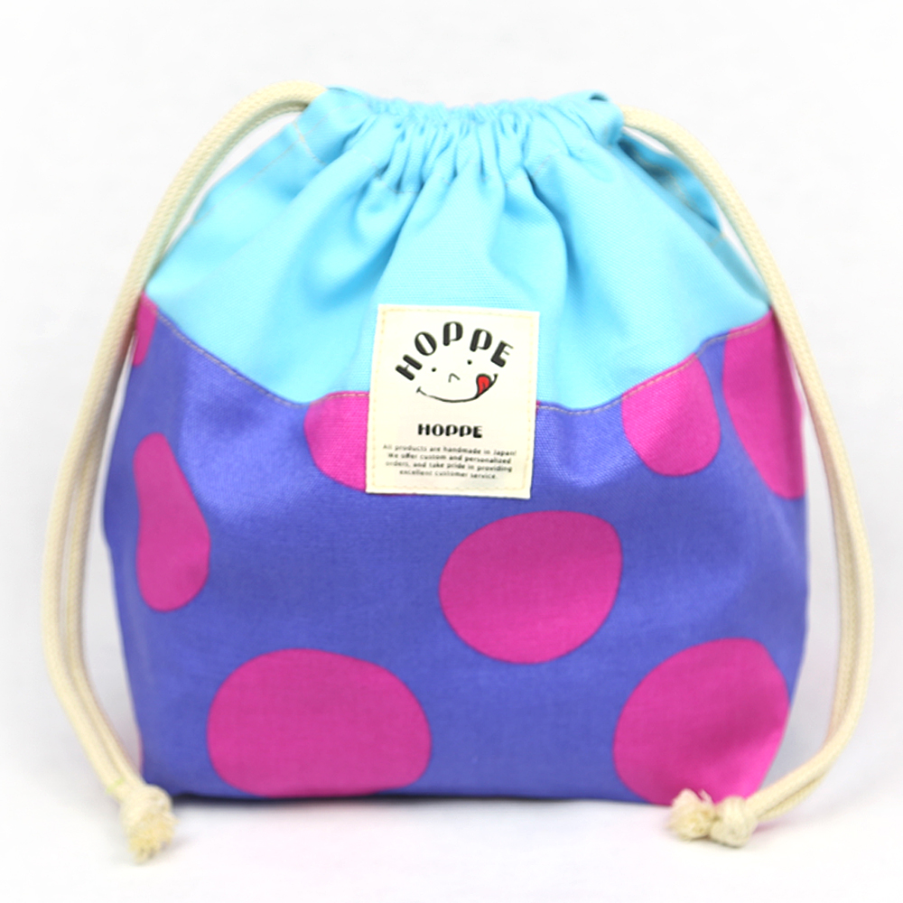 巾着 M HOPPE ホッペ 日本製 手作り 入園 入学 準備 入園入学グッズ