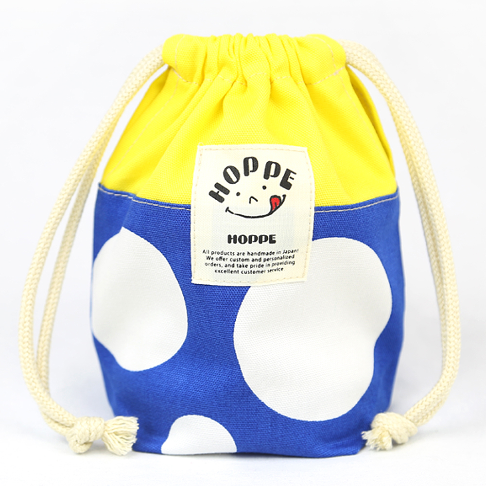 贅沢屋の 巾着Sオールハンドメイド 安心の日本製 HOPPE ホッペ