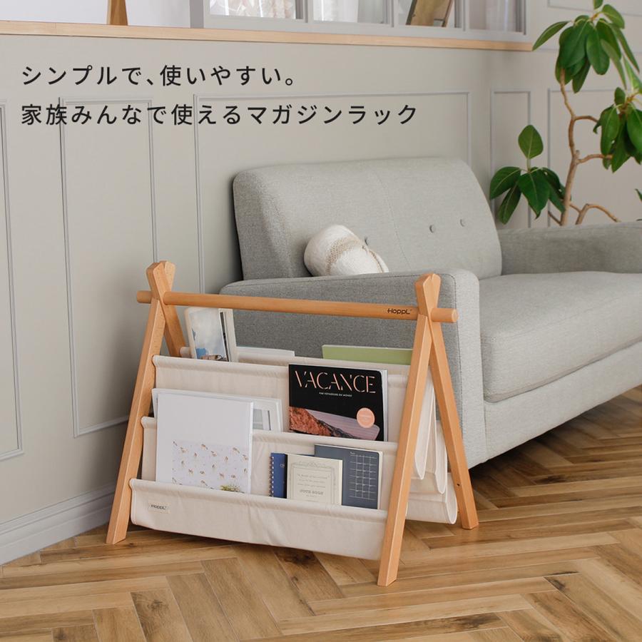 メルさん専用 木製マガジンラック 青いリボン付き 子供家具EVAキッズ マガジンラック幅63cm。フチ周りにやわらかい素材