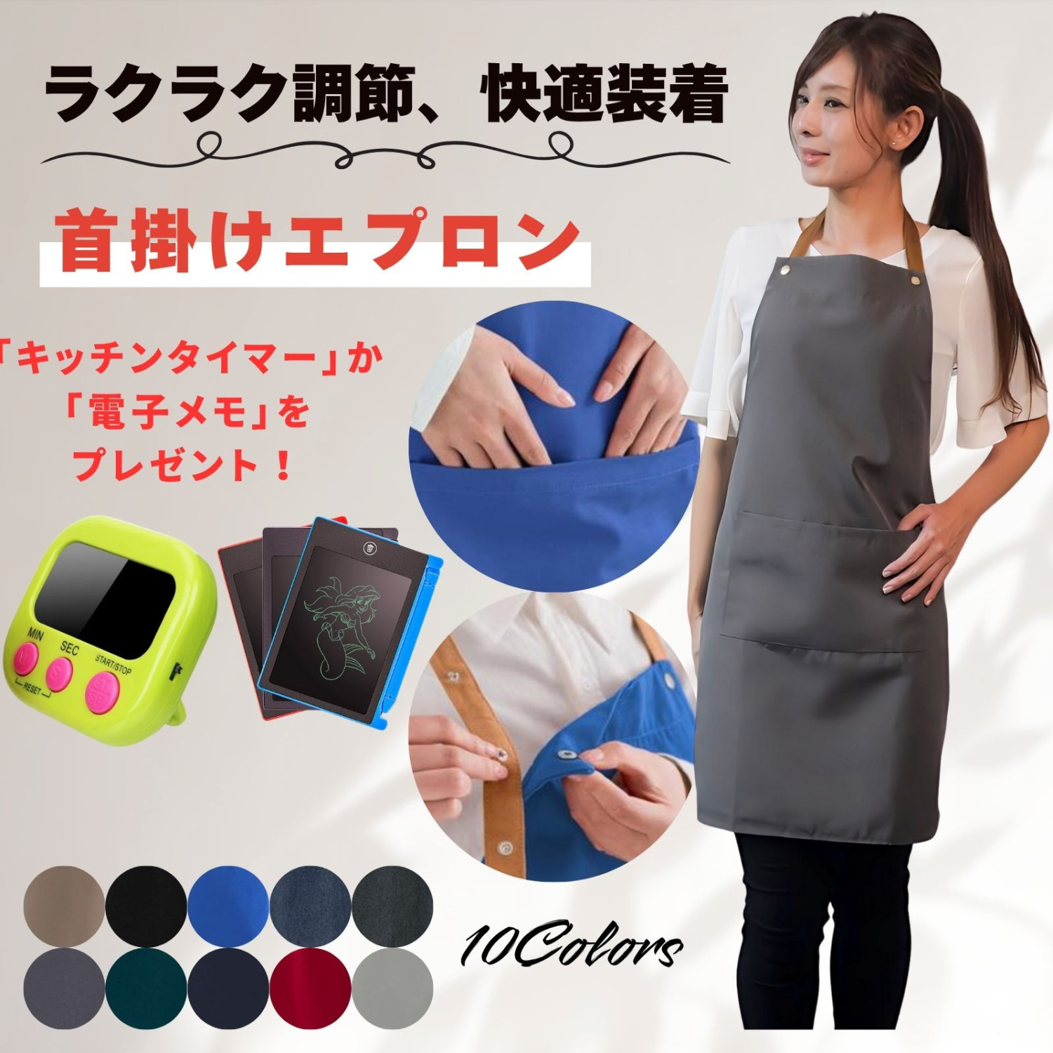 バーバリーブルーレーベルのおしゃれエプロン エプロン おしゃれ 保育 園芸 花屋 作業用 介護 メンズ レディース