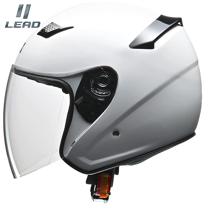 【リード工業(LEAD)】バイクヘルメット ジェット STRAX ホワイト LL Amazon | リード工業(LEAD) バイクヘルメット ジェット STRAX