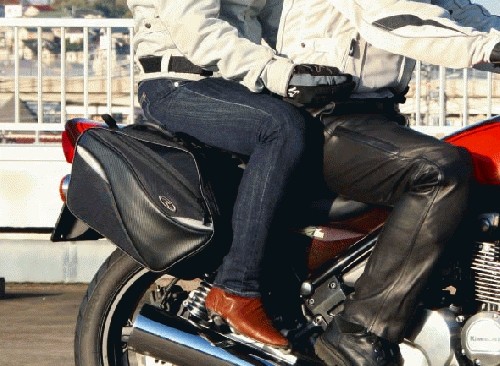 ラフ＆ロード 【ラフ&ロード】 RR9108 タンデムエアロサイドバッグ