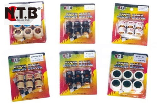 NTB 純正品相当 TMAX500 T-MAX500 01-03 φ25x15 ウエイトローラー 4個